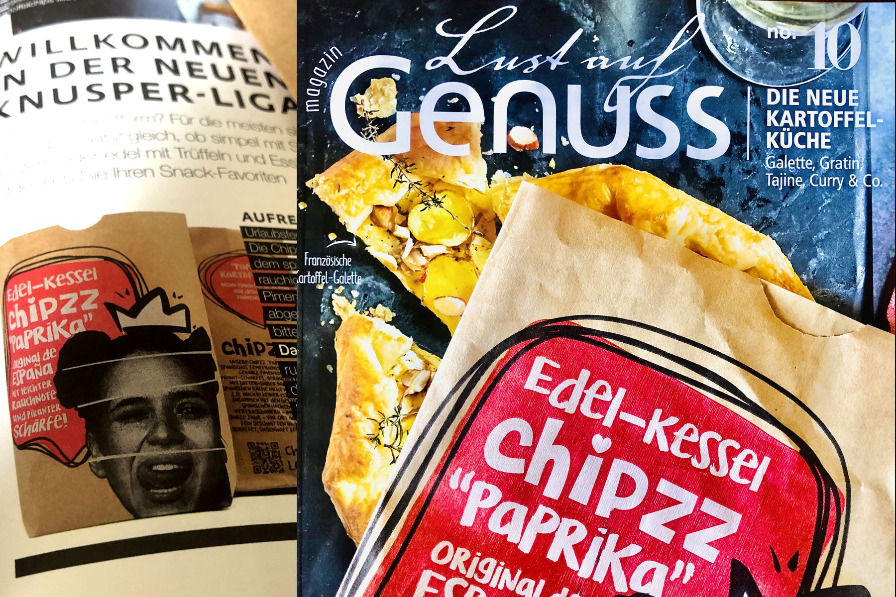 Chipzz Paprika wurde von "Lust auf Genuss" entdeckt